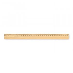 RULER30 - Drewniana linijka 30 cm